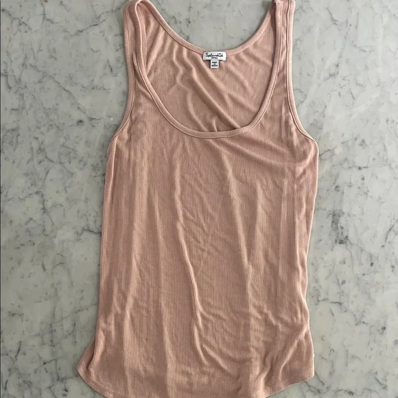 Splendid Ribbed Tank Top - Picture 2 of 5